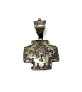 CB NAVAJO VJ PLATERO CROSS PENDANT