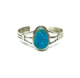 SN TURQUOISE TEARDROP ROPE CUFF