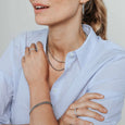 TI SENTO 34086SI SILVER SMALL LINK NECKLACE