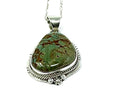 SN GREEN TURQUOISE ROPE RIM NECKLACE