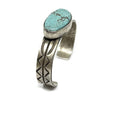 CB CHIMNEY BUTTE MINE #8 TURQUOISE TRIANGLE CUFF