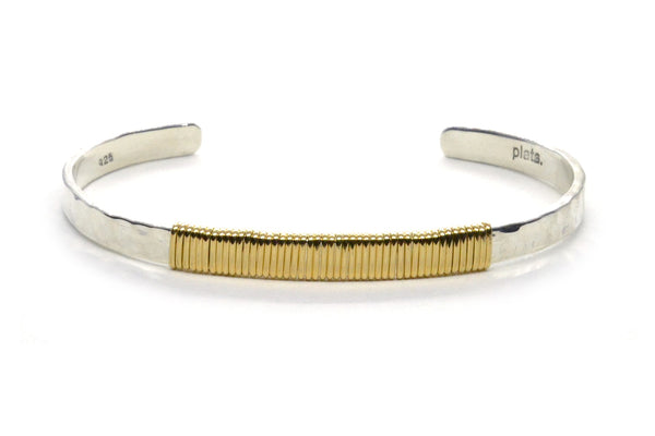 PL BG267-S/GW HAM W/GD WIRE CUFF