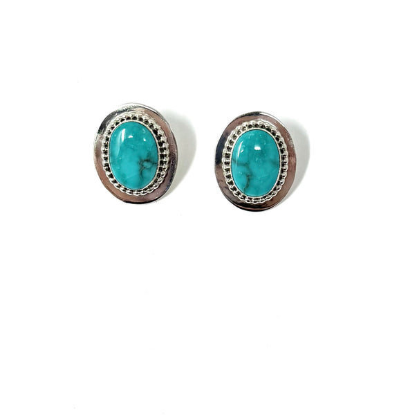 SW TURQUOISE POST EARRINGS