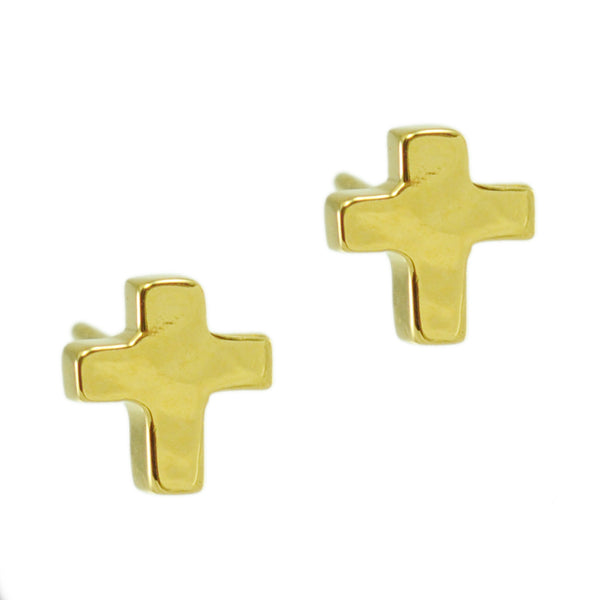 PL E084-GLD HAM CROSS POST