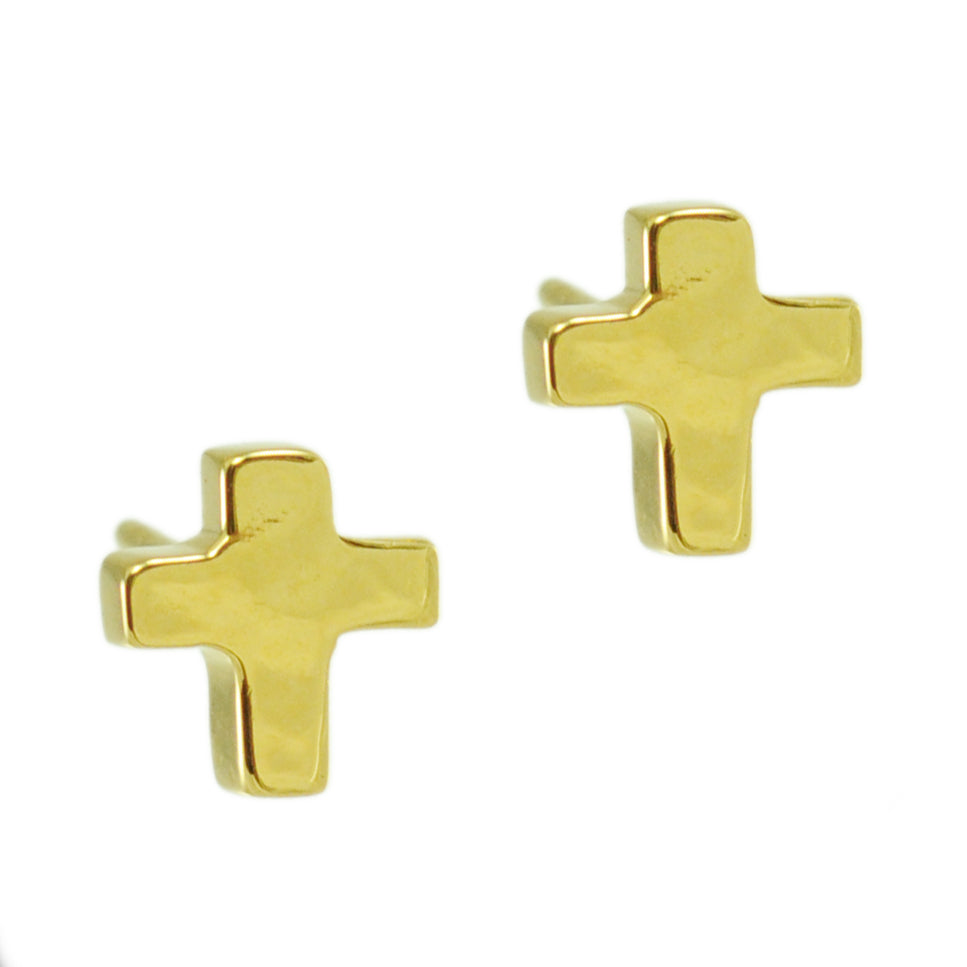 PL E084-GLD HAM CROSS POST