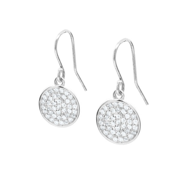 PL E812 SM CZ DISC DANGLE