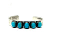 CB 55 CHIMNEY BUTTE TURQUOISE DOTTED CUFF