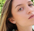 KH 90337GRP TWO TONE BEE NECKLACE