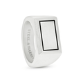 SB R-LEG01 LEGACY SILVER STAINSTL RING