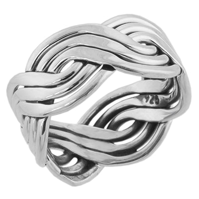 MM M8-977 BRAID BAND RING