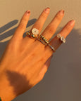 KO CAPELLE PEARL GOLD RING