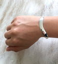 MM M4-183 FLAT WAVE CUFF BRACELET