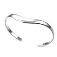 MM M4-183 FLAT WAVE CUFF BRACELET