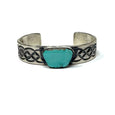 CB JUAN G TURQUOISE SLAB CUFF