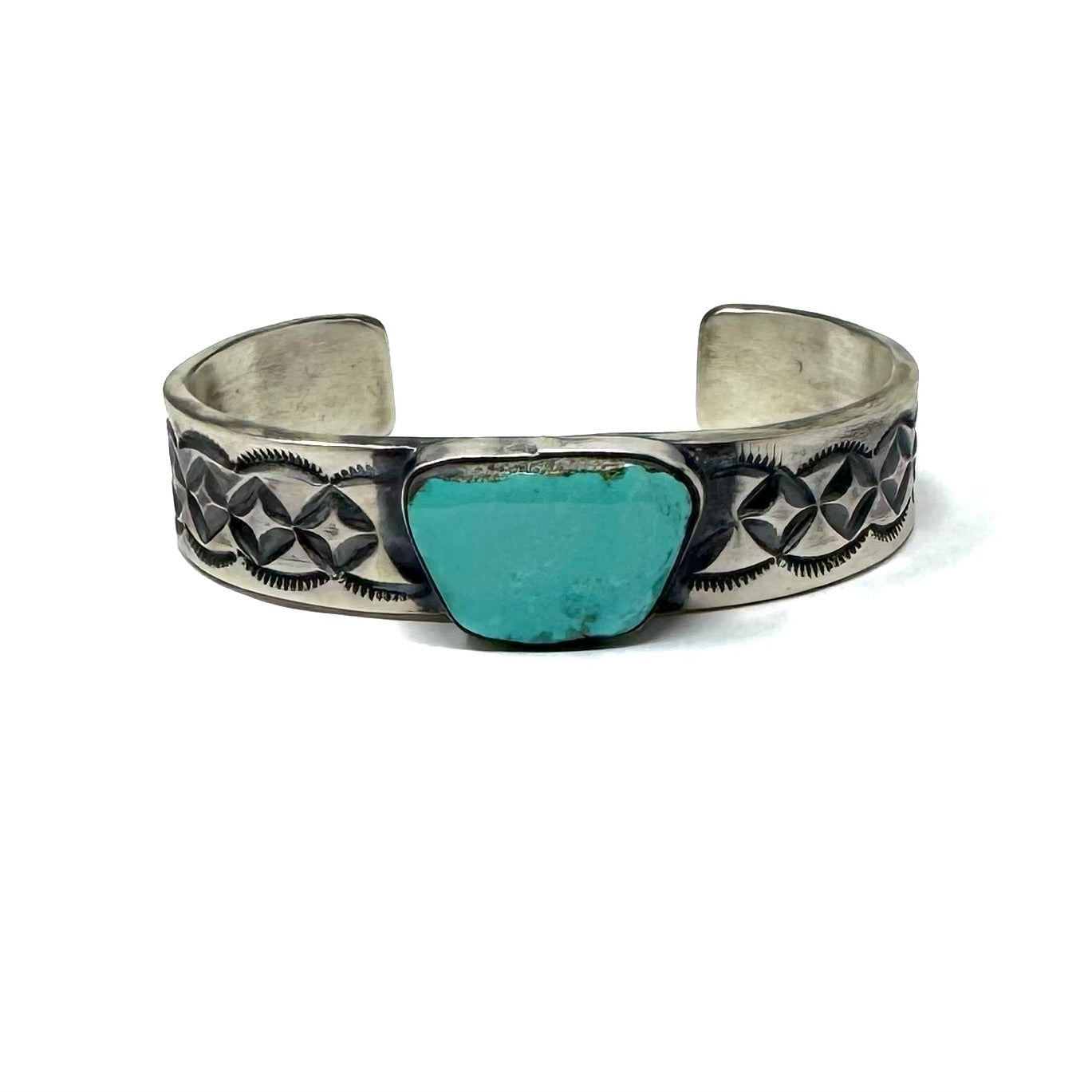 CB JUAN G TURQUOISE SLAB CUFF