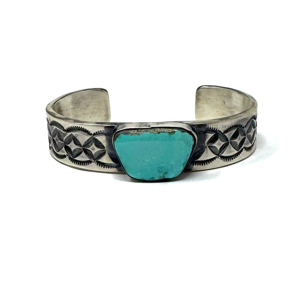 CB JUAN G TURQUOISE SLAB CUFF