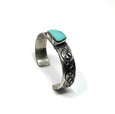CB JUAN G TURQUOISE SLAB CUFF