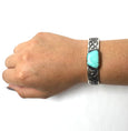 CB JUAN G TURQUOISE SLAB CUFF