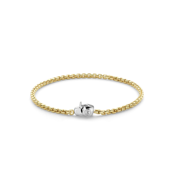 TI SENTO 23023SY GOLD BOX CHAIN BRACELET