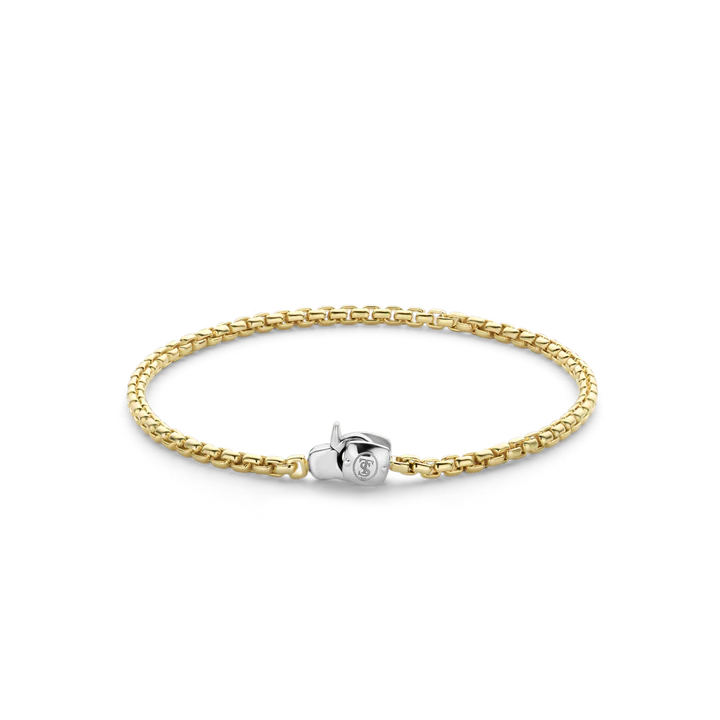 TI SENTO 23023SY GOLD BOX CHAIN BRACELET