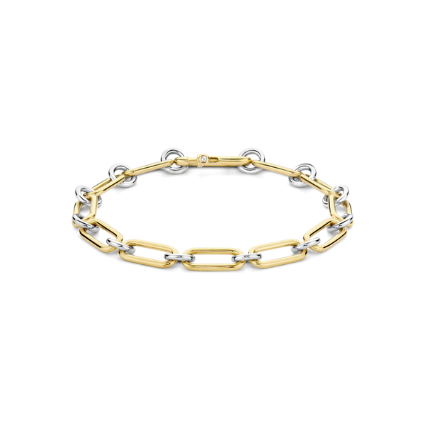 TI SENTO 23056ZY TWO TONE LINK BRACELET