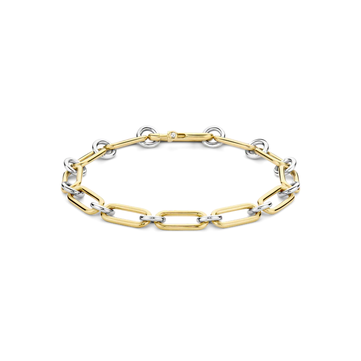 TI SENTO 23056ZY TWO TONE LINK BRACELET