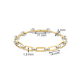 TI SENTO 23056ZY TWO TONE LINK BRACELET