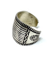 CB 129 ELVIRA BILL HEAVY NAVAJO WIDE CUFF