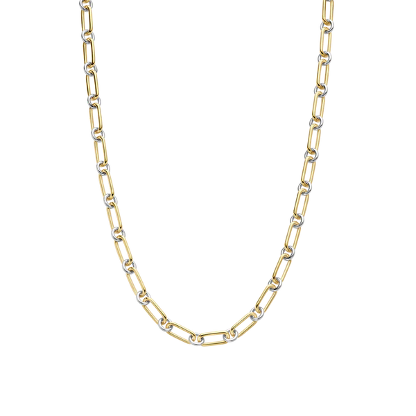 TI SENTO 34070ZY TWO TONE LINK NECKLACE