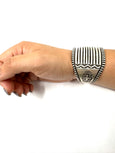 CB 129 ELVIRA BILL HEAVY NAVAJO WIDE CUFF