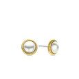 TI SENTO 7923YP GOLD PEARL ROPE STUDS