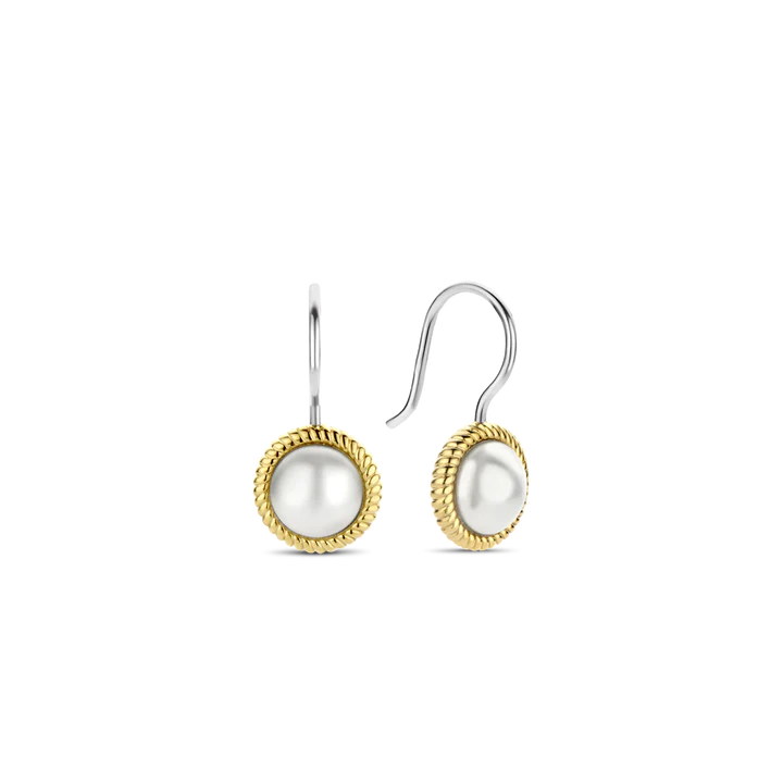 TI SENTO 7924YP GOLD PEARL DANGLES