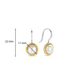 TI SENTO 7924YP GOLD PEARL DANGLES