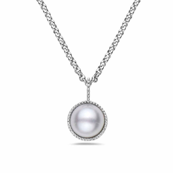 AT 902A-P SM RND PEARL NECKLACE