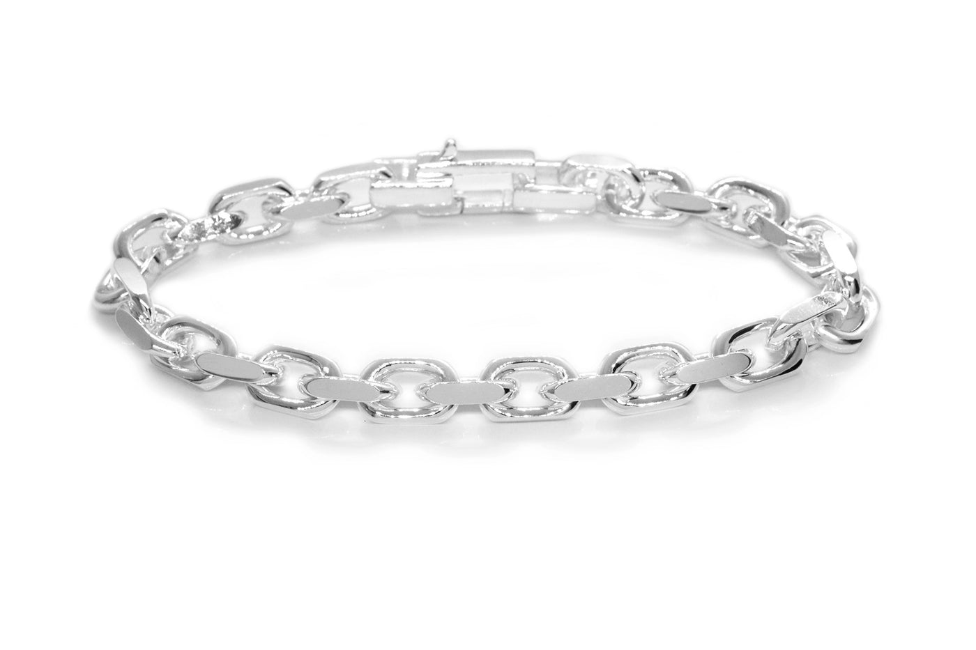 PL BR843 8.5" LG OVAL LINK BRACELET