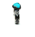CB JUAN G TURQUOISE ROPE ARROW CUFF