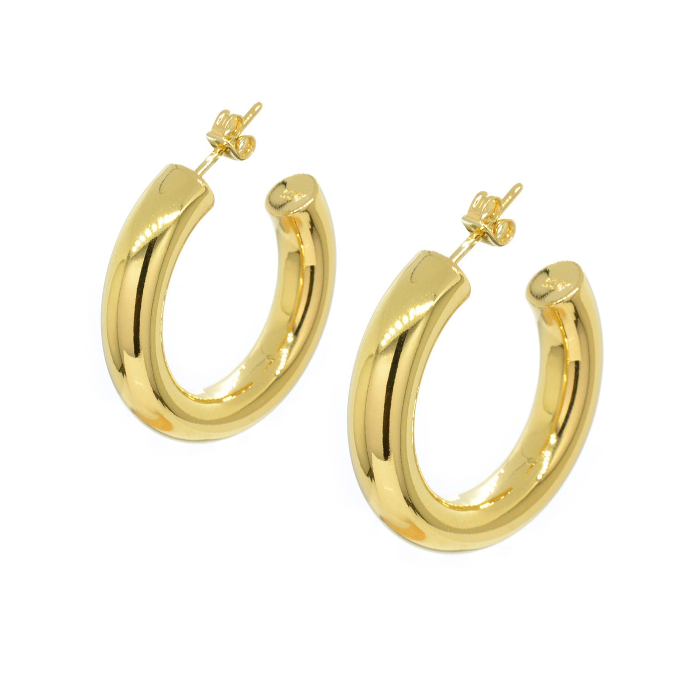 PL E109 1.5" GOLD HOOP