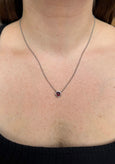 AT 8022A-G MINI GARNET NECKLACE