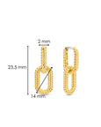 TI SENTO 7963SY GLD ROPE DBL HUGGIE