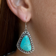 HP SHARON MCCARTHY TURQUOISE DANGLES