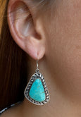 HP SHARON MCCARTHY TURQUOISE DANGLES