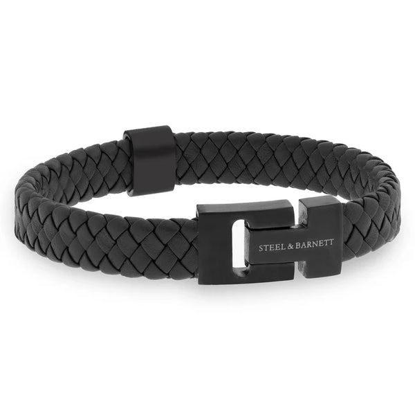 SB LBH-007 HARRISON BROWN LEATHER BRACELET