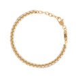 SB B-BOX03 MATT GOLD BOXED BRACELET