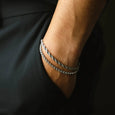 SB B-BOX01 BOXED SILVER STAINSTL BRACELET