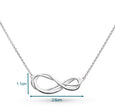 KH 91161RP 18" INFINITY NECKLACE