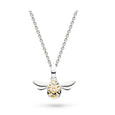 KH  90337GRP TWO TONE BEE NECKLACE