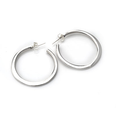 MM M1-1828 MEDIUM HOOP EARRINGS