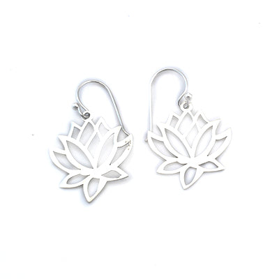 MM #170 M1-1905 OPEN LOTUS EARRINGS