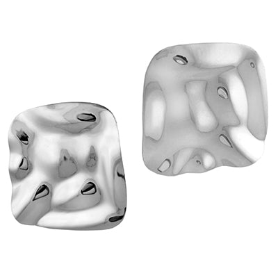 MM #49 M1-3116 BUBBLED SQUARE EARRINGS