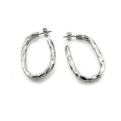 MM M1-856 9 HAMMERED OVAL MEDIUM HOOPS